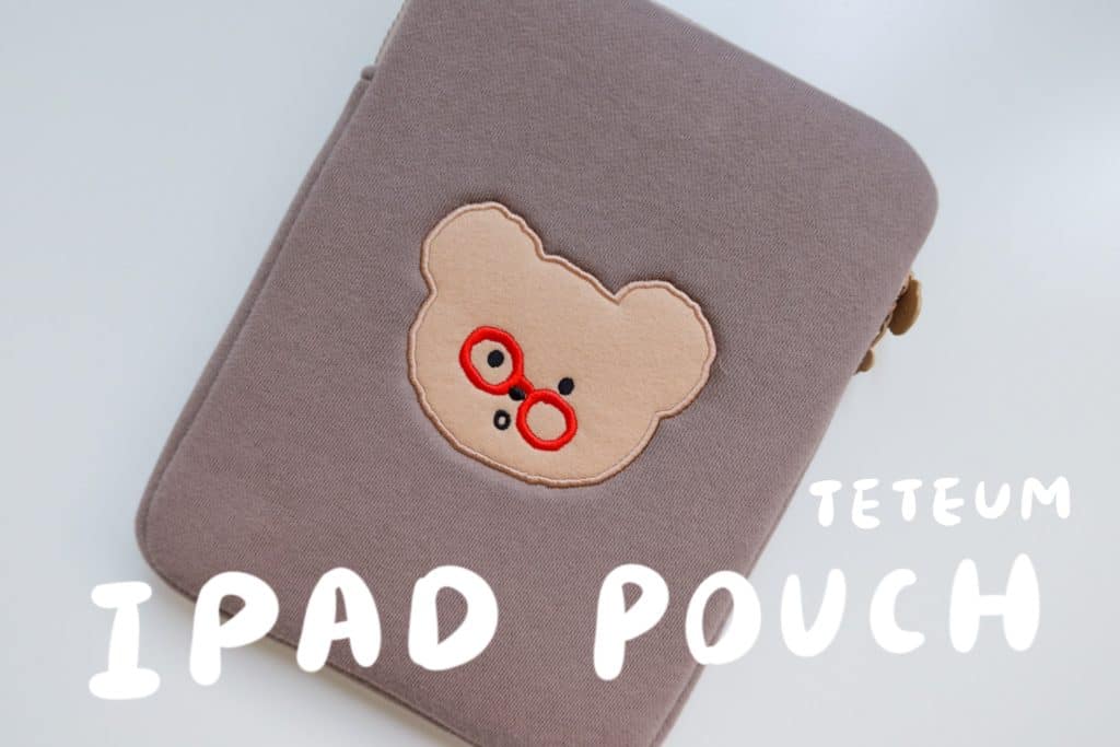 iPad Pro pouch teteum iPad 收納包 推薦