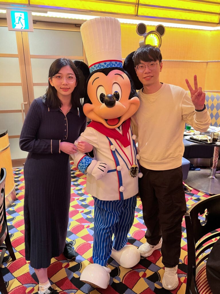 大廚米奇 Chef Mickey シェフ・ミッキー 跟米奇的合照