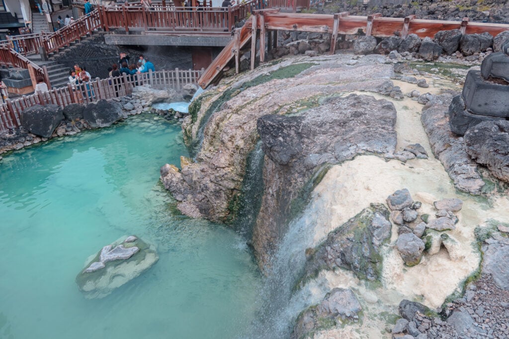 草津溫泉湯畑 泉水