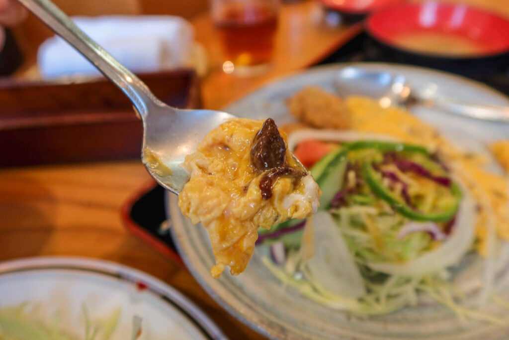 自由軒 每日套餐（日替わり定食） 歐姆蛋