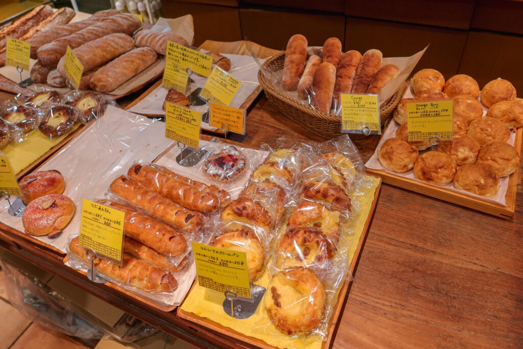 Comme Chinois 麵包種類（甜麵包）
