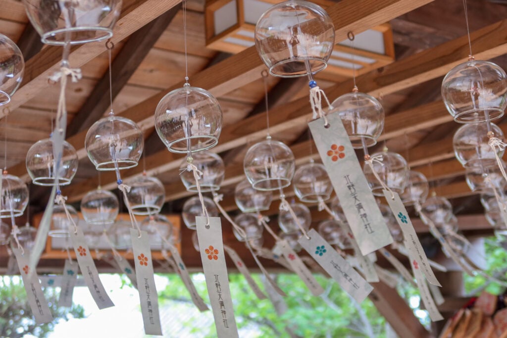 北野天滿神社 風鈴