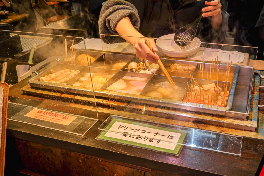 金澤關東煮 Ippukuya 店員現點現夾