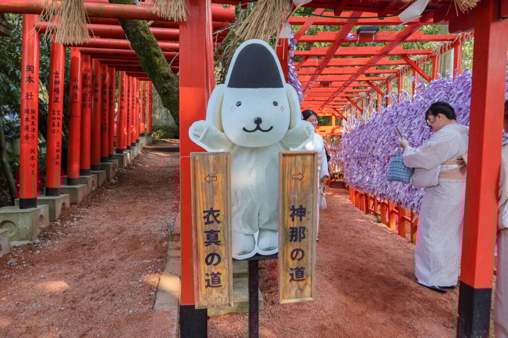 石浦神社 KIMA醬（きまちゃん）兩個鳥居隧道入口