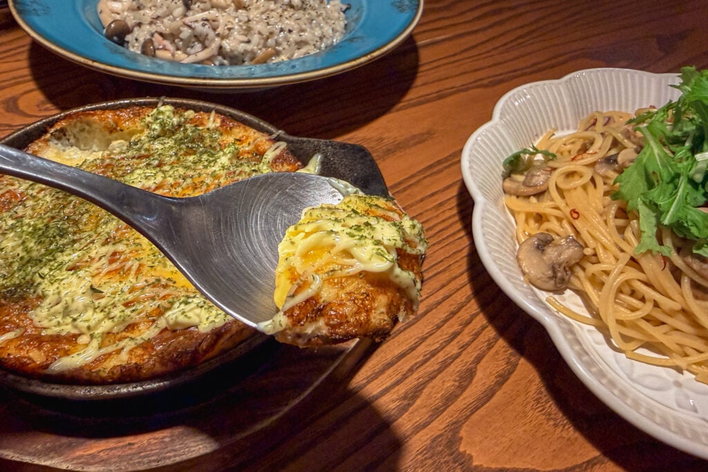 紀紀花 挖一口的焗烤起司山藥