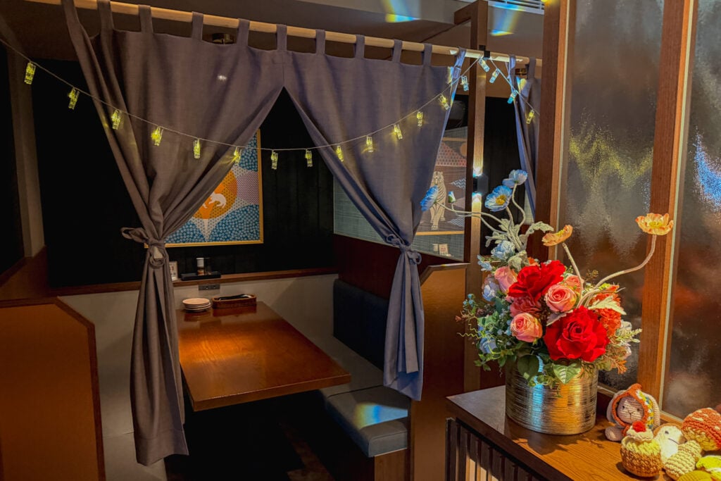 紀紀花 整體佈置用心，氣氛佳