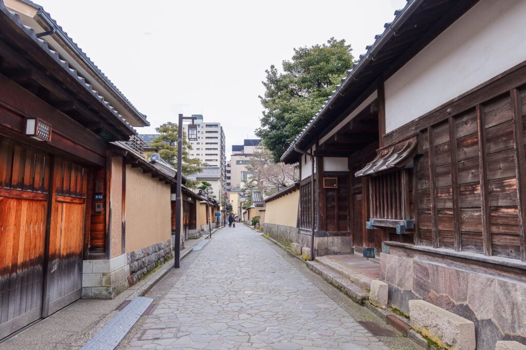 長町武家屋敷跡 街上走起來感覺滿舒適的