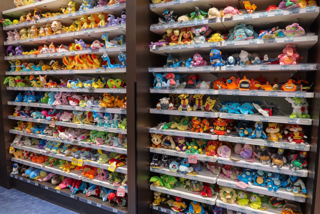 金澤寶可夢中心 全圖鑑掌上娃娃玩偶系列