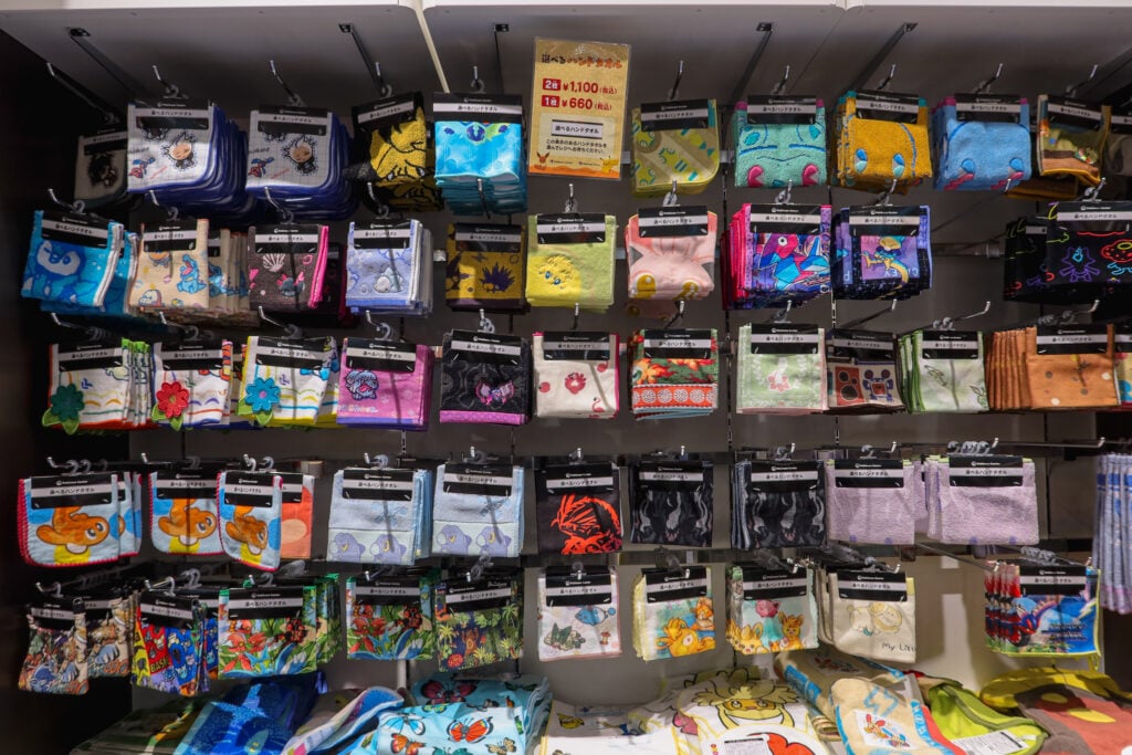 金澤寶可夢中心 手帕