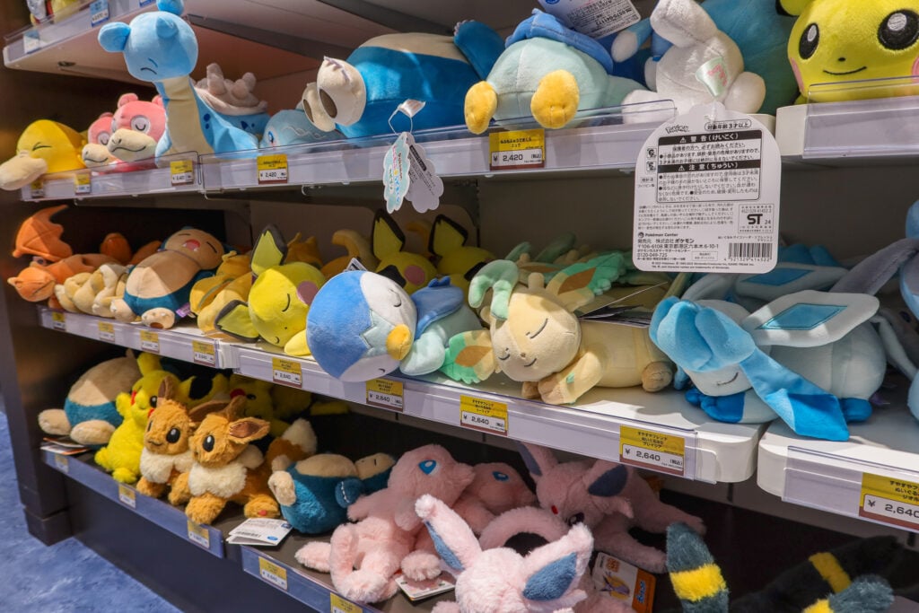 金澤寶可夢中心 睡覺娃娃系列（葉伊布、波加曼、皮丘）