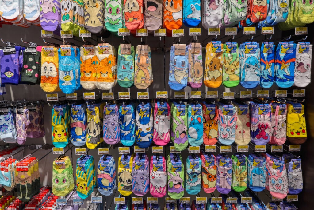 金澤寶可夢中心 襪子區