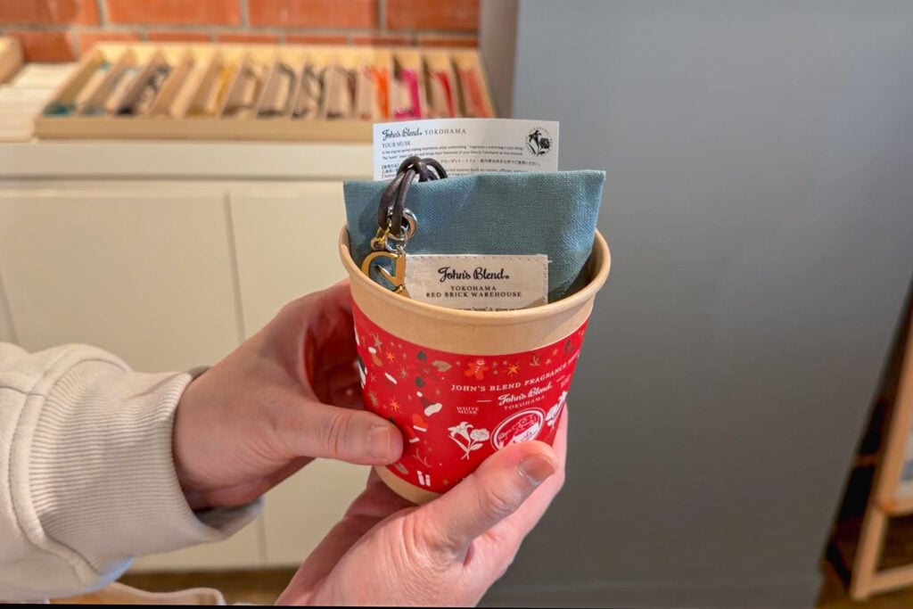 Johns Blend 橫濱紅磚倉庫店 香氛DIY完成品