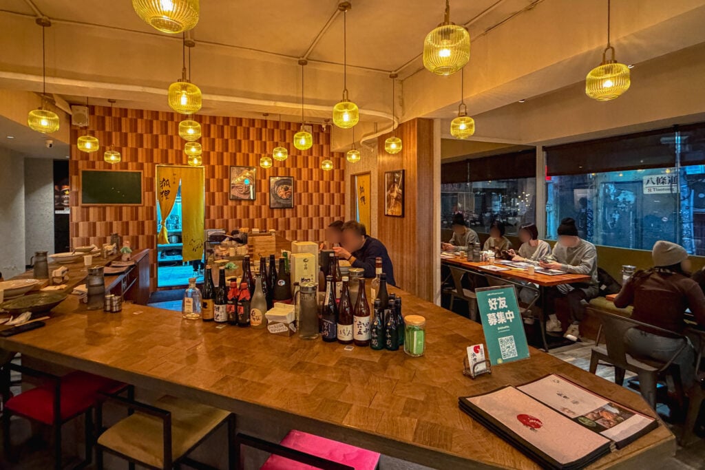 切麥狐狸 烏龍麵專賣店 店內環境