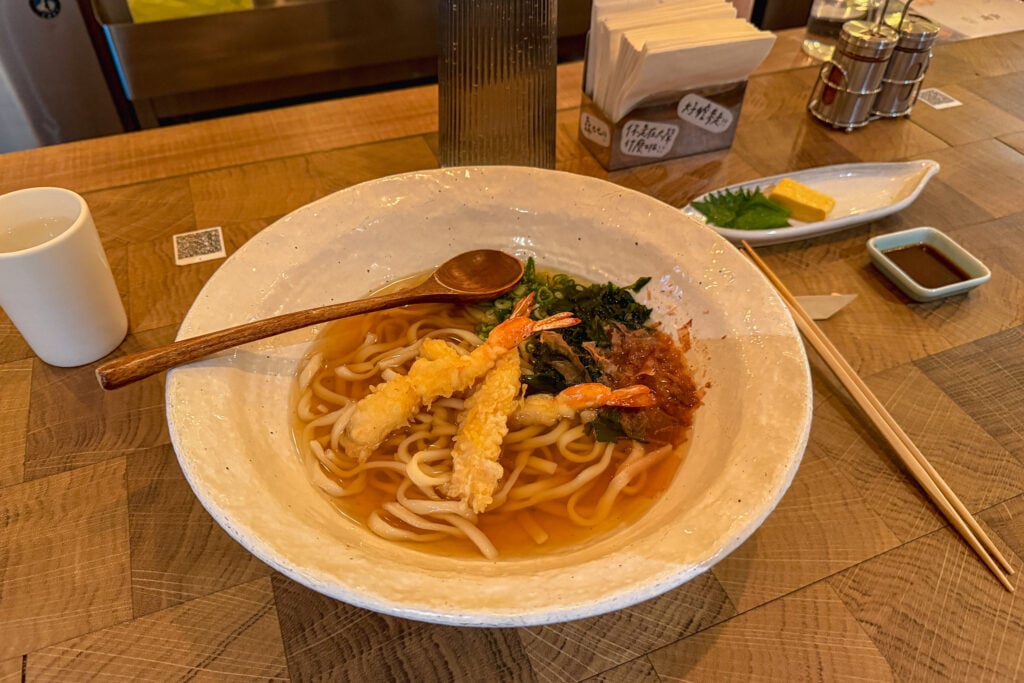 切麥狐狸 烏龍麵專賣店 海老天婦羅烏龍麵