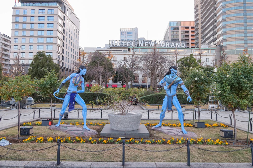 山下公園 期間限定阿凡達聯名活動