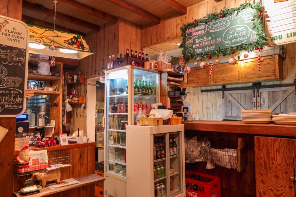 橫濱 codies 漢堡 店內環境