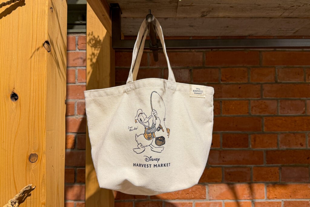 橫濱紅磚倉庫 Disney HARVEST MARKET by CAFE COMPANY 唐老鴨帆布袋