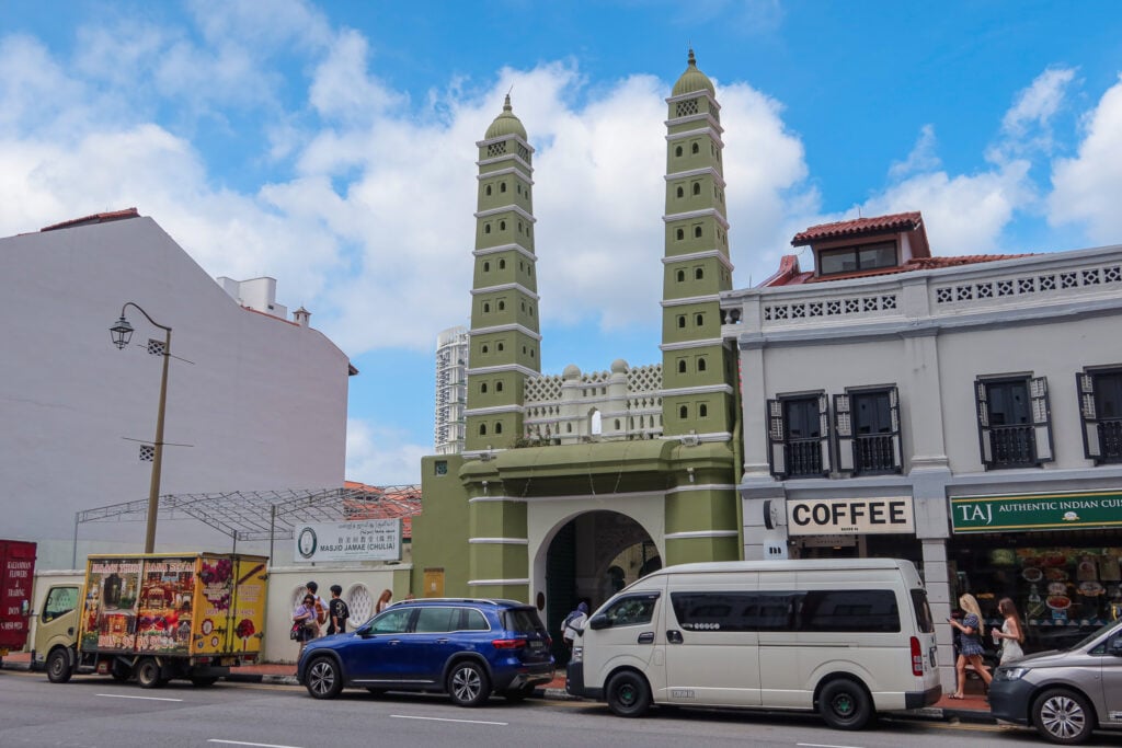 詹美回教堂 建築照片