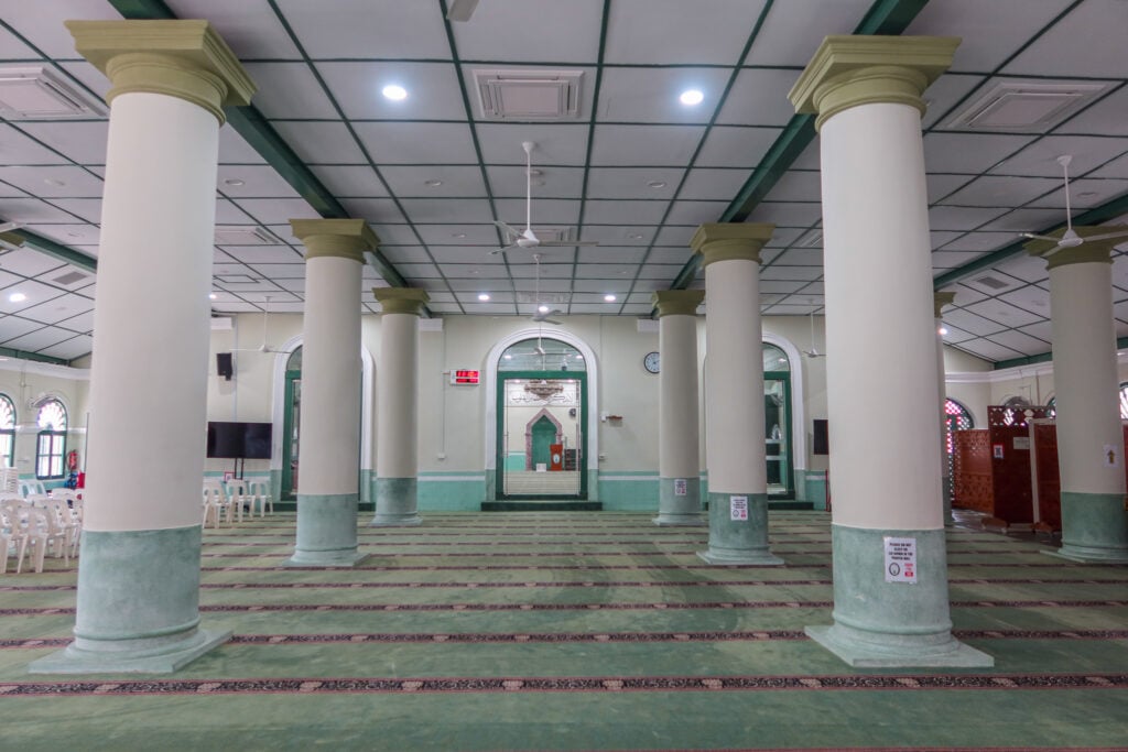 詹美回教堂 祈禱大廳正面