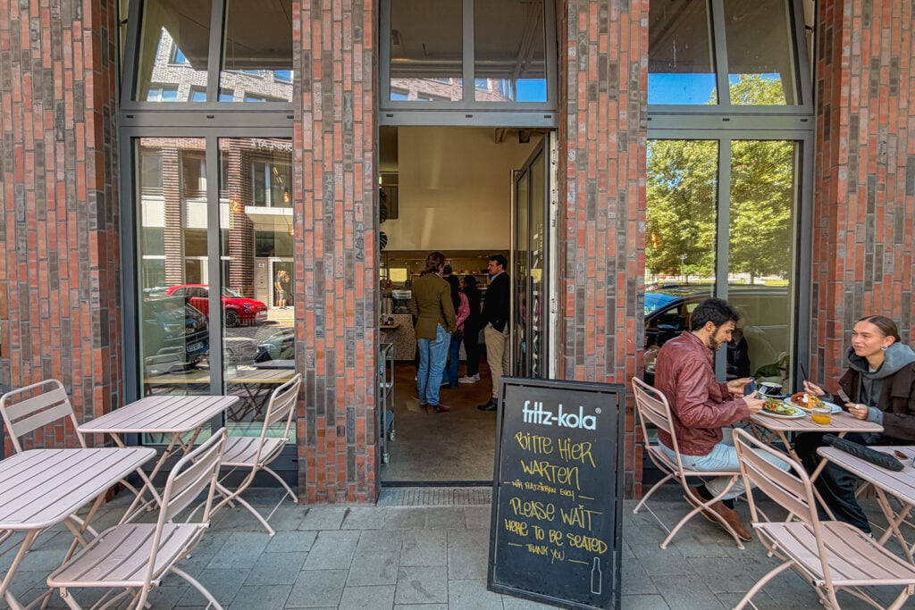 德國漢堡 Marshall Street Coffee 店門口